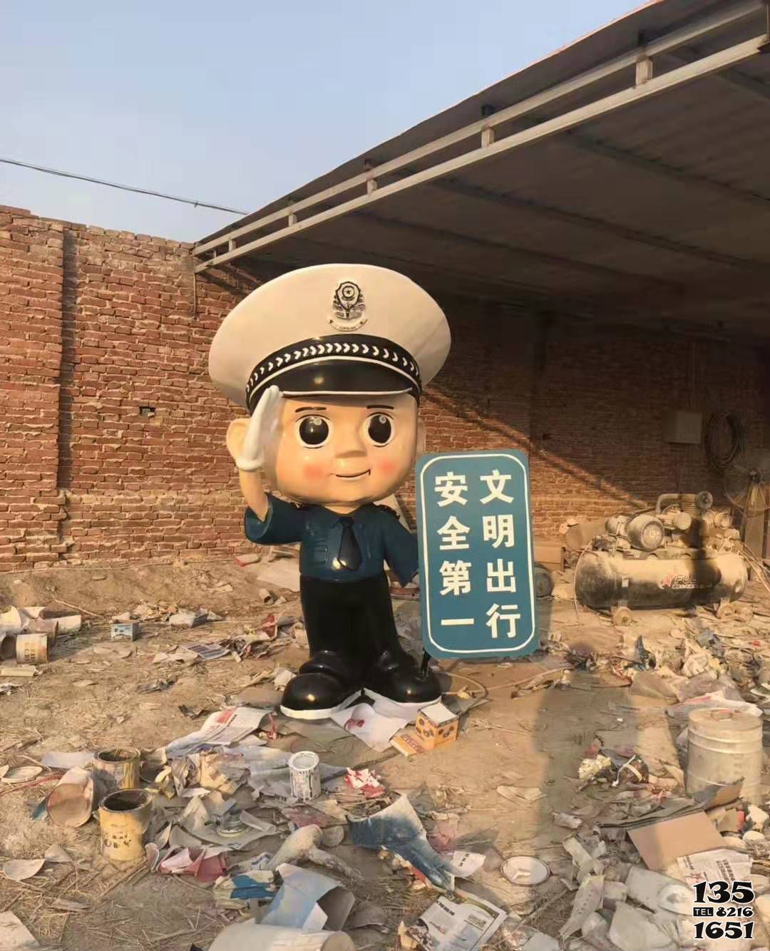 警察雕塑-玻璃鋼卡通公園廣場(chǎng)安全警示語(yǔ)雕塑景觀警察雕塑 警察雕塑-玻璃鋼卡通公園廣場(chǎng)安全警示語(yǔ)雕塑景觀警察雕塑