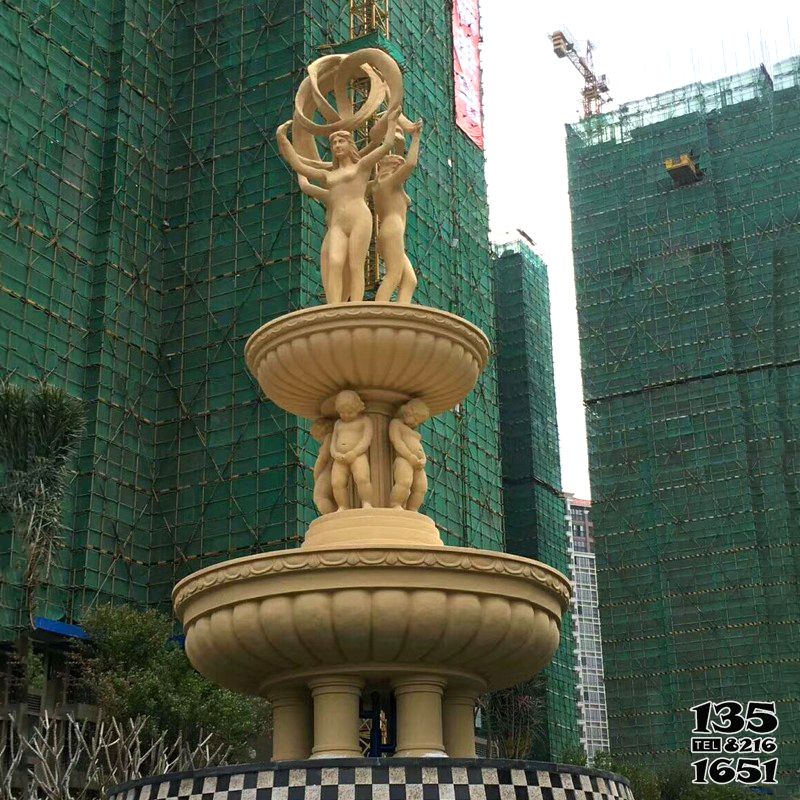 噴泉雕塑-小區(qū)大型歐式人物景觀噴泉 噴泉雕塑-小區(qū)大型歐式人物景觀噴泉高清圖片