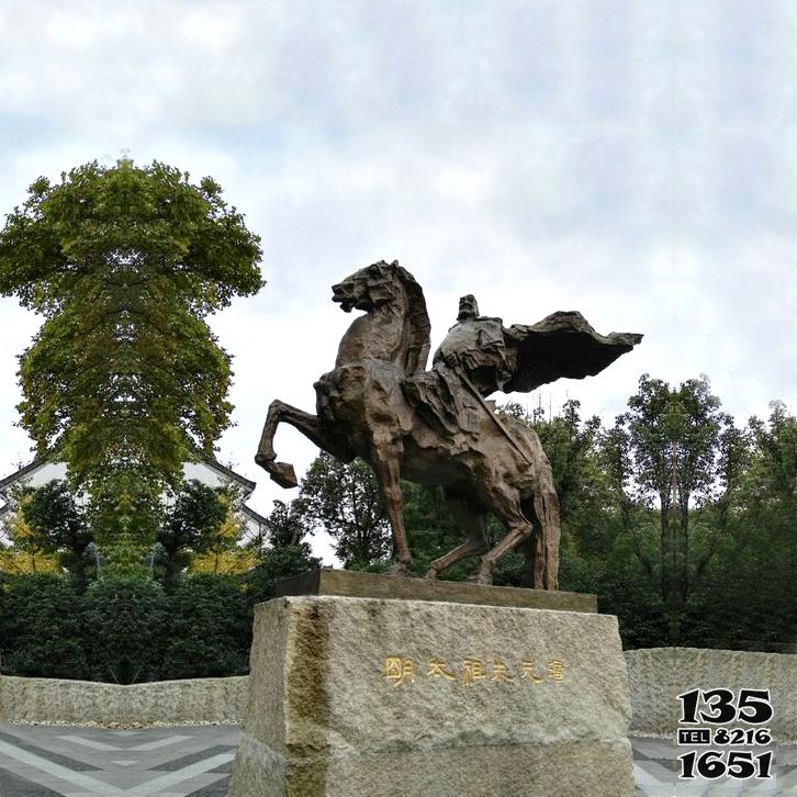 騎馬雕塑史-景區廣場銅雕歷史名人朱元璋騎馬雕塑 騎馬雕塑史-景區廣場銅雕歷史名人朱元璋騎馬雕塑