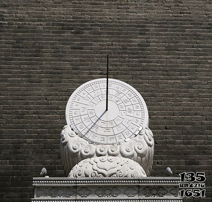 日晷雕塑-公園城墻大理石石雕日晷雕塑 日晷雕塑-公園城墻大理石石雕日晷雕塑