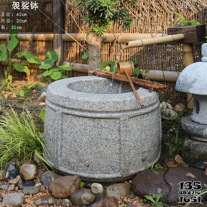 石槽雕塑-水缸造景擺件流水庭院景觀日式袈裟石缽戶外噴泉石槽魚 石槽雕塑-水缸造景擺件流水庭院景觀日式袈裟石缽戶外噴泉石槽魚高清圖片