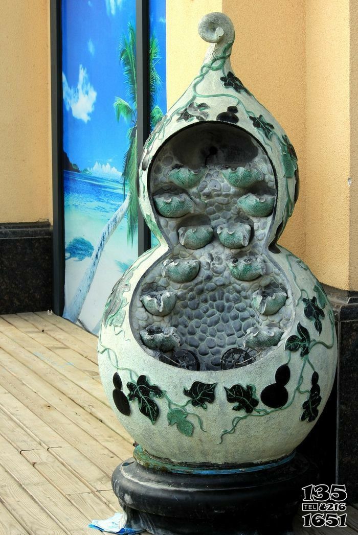 葫蘆雕塑-多子多福工藝裝飾品景區葫蘆擺件 葫蘆雕塑-多子多福工藝裝飾品景區葫蘆擺件