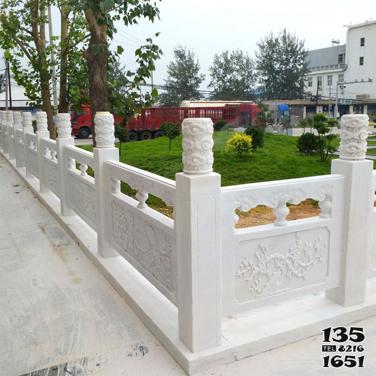 欄板欄桿雕塑-公園陽臺漢白玉欄板欄桿裝飾庭院擺件 欄板欄桿雕塑-公園陽臺漢白玉欄板欄桿裝飾庭院擺件高清圖片
