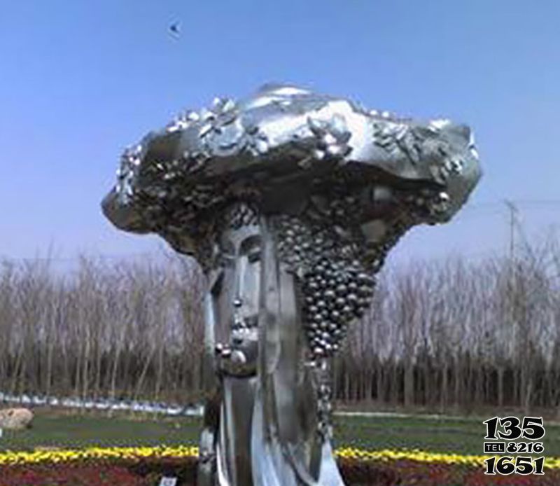 葡萄雕塑-大學公園景觀不銹鋼抽象葡萄雕塑 葡萄雕塑-大學公園景觀不銹鋼抽象葡萄雕塑高清圖片