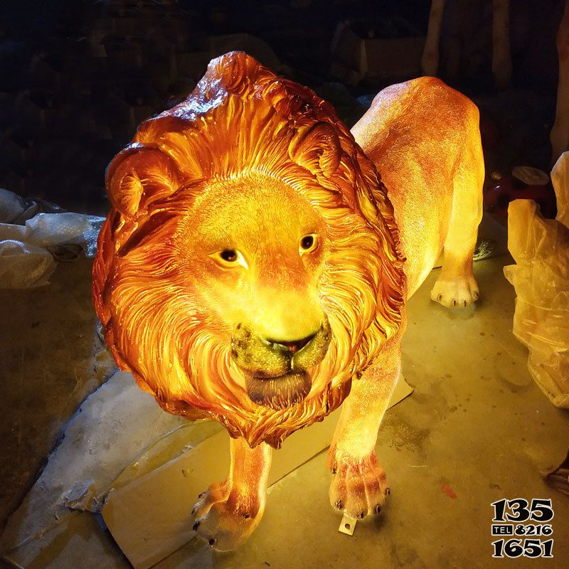 獅子雕塑-玻璃鋼照明發(fā)光夜晚戶外園林獅子雕塑 獅子雕塑-玻璃鋼照明發(fā)光夜晚戶外園林獅子雕塑高清圖片