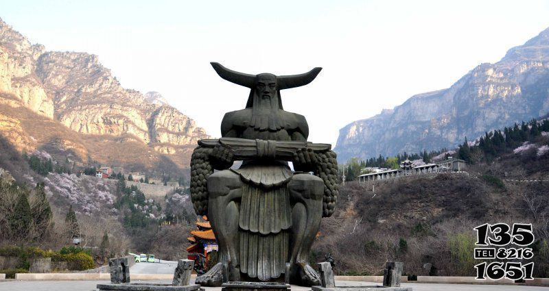 炎帝雕塑-景區廣場炎帝景觀青銅雕塑 炎帝雕塑-景區廣場炎帝景觀青銅雕塑高清圖片