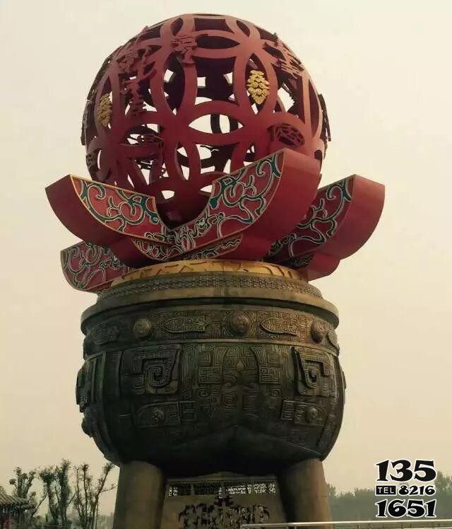 鼎雕塑-戶外景區大型不銹鋼創意浮雕鼎雕塑 鼎雕塑-戶外景區大型不銹鋼創意浮雕鼎雕塑高清圖片