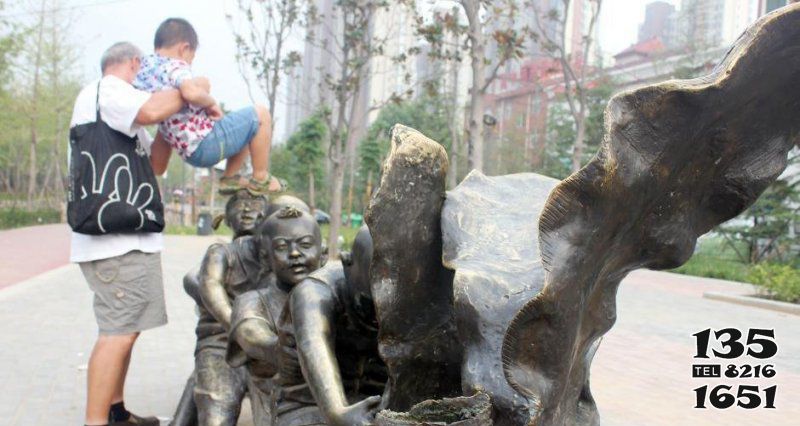 兒童雕塑-童趣雕塑拔蘿卜小區(qū)景觀銅雕兒童雕塑 兒童雕塑-童趣雕塑拔蘿卜小區(qū)景觀銅雕兒童雕塑高清圖片