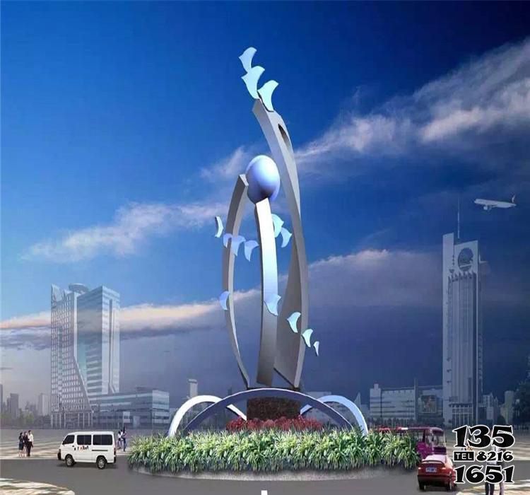 鴿子雕塑-城市小區別墅抽象創意個性的不銹鋼鴿子雕塑 鴿子雕塑-城市小區別墅抽象創意個性的不銹鋼鴿子雕塑高清圖片