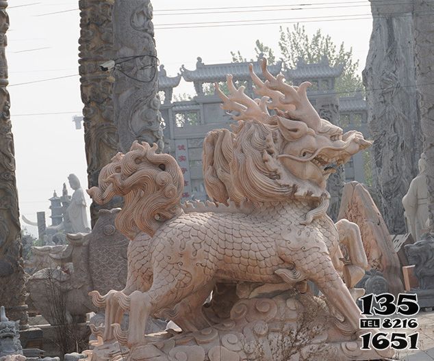 麒麟雕塑-景區大型動物景觀-石雕麒麟雕塑 麒麟雕塑-景區大型動物景觀-石雕麒麟雕塑高清圖片