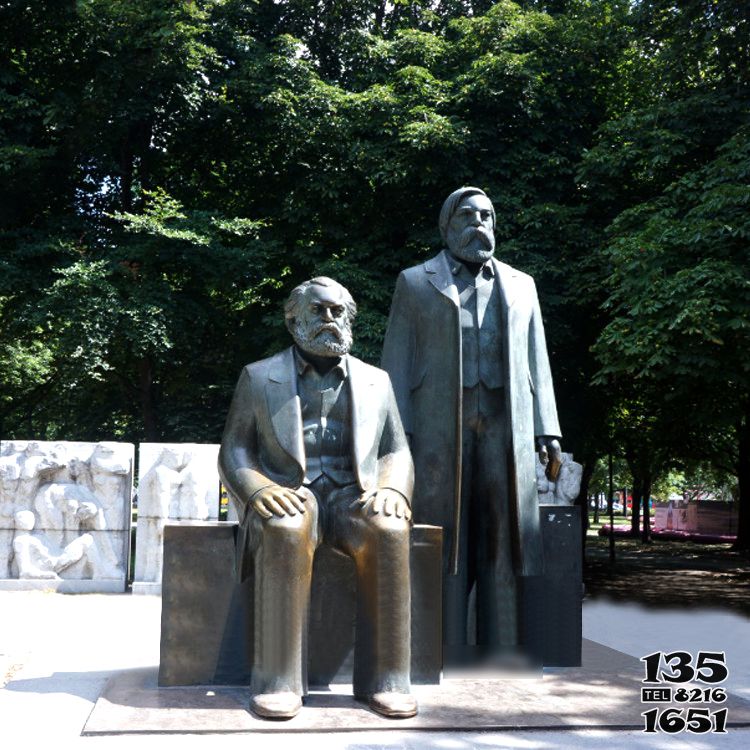 馬克思雕塑-世界著名政治家馬克思與恩格斯銅雕園林戶外景觀馬克思雕塑 馬克思雕塑-世界著名政治家馬克思與恩格斯銅雕園林戶外景觀馬克思雕塑