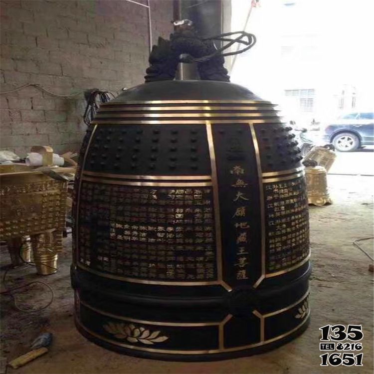 銅鐘雕塑-佛教寺院鑄造銅鐘 銅鐘雕塑-佛教寺院鑄造銅鐘