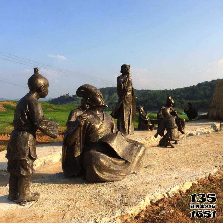 王羲之雕塑-景區(qū)園林歷史名人王羲之寫字景觀鑄銅雕塑 王羲之雕塑-景區(qū)園林歷史名人王羲之寫字景觀鑄銅雕塑高清圖片
