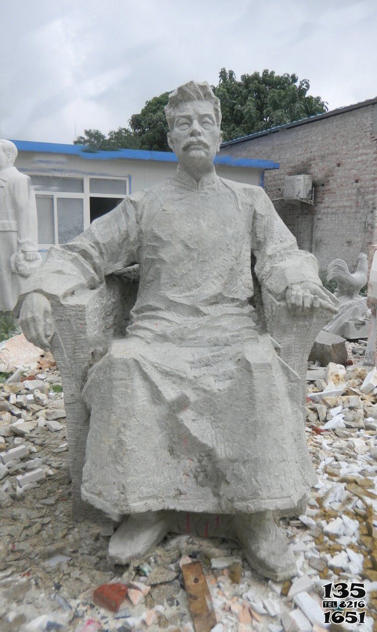 魯迅雕塑-校園景區(qū)大理石石雕偉人魯迅雕塑 魯迅雕塑-校園景區(qū)大理石石雕偉人魯迅雕塑高清圖片