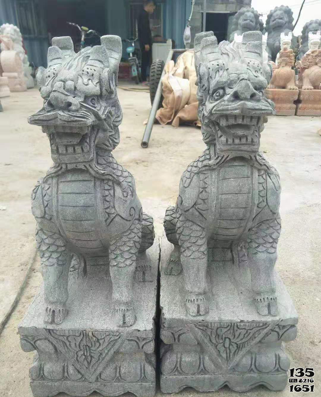 麒麟雕塑-戶外景區(qū)大型大理石石雕麒麟雕塑 麒麟雕塑-戶外景區(qū)大型大理石石雕麒麟雕塑高清圖片