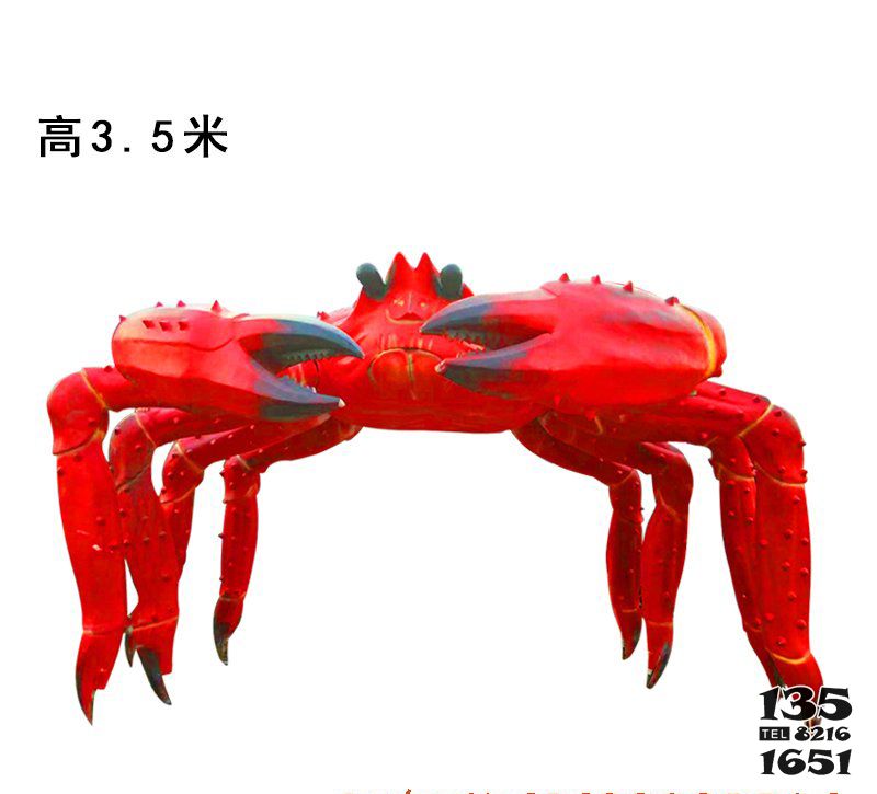 拱門雕塑-游樂場擺放玻璃鋼仿真螃蟹拱門景觀雕塑 拱門雕塑-游樂場擺放玻璃鋼仿真螃蟹拱門景觀雕塑高清圖片