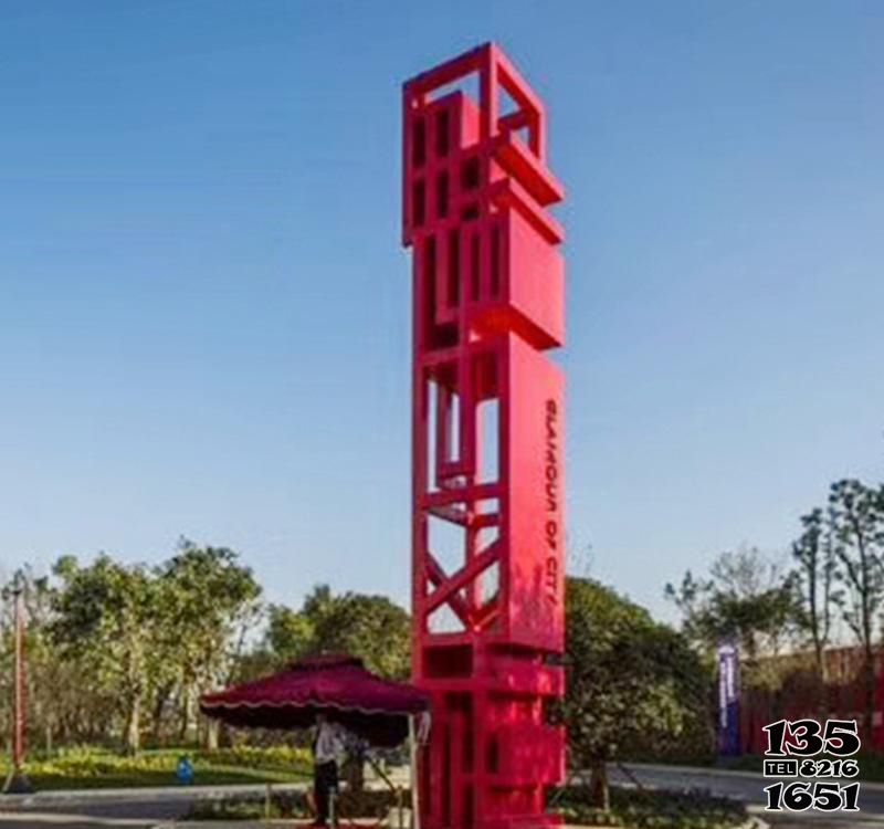 精神堡壘雕塑-公園廣場大型創意不銹鋼鏤空精神堡壘雕塑 精神堡壘雕塑-公園廣場大型創意不銹鋼鏤空精神堡壘雕塑