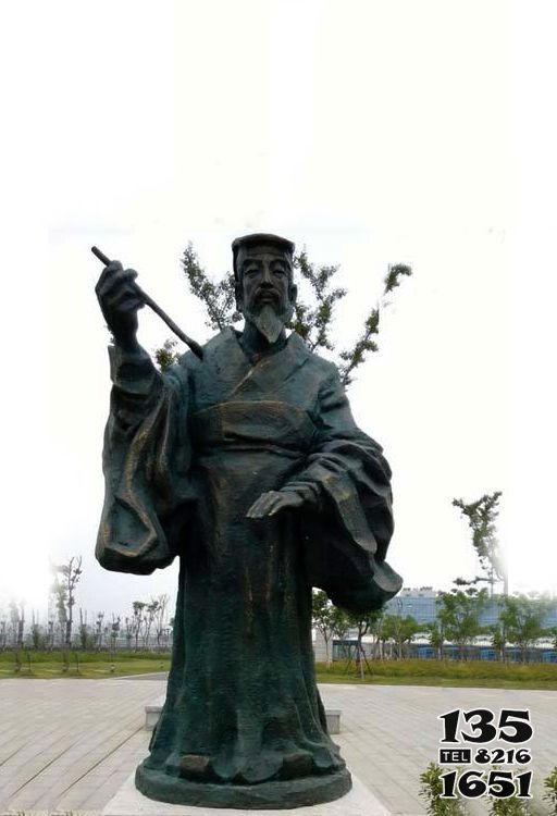 王羲之雕塑-公園廣場(chǎng)做舊浮雕書圣王羲之銅雕塑像 王羲之雕塑-公園廣場(chǎng)做舊浮雕書圣王羲之銅雕塑像高清圖片