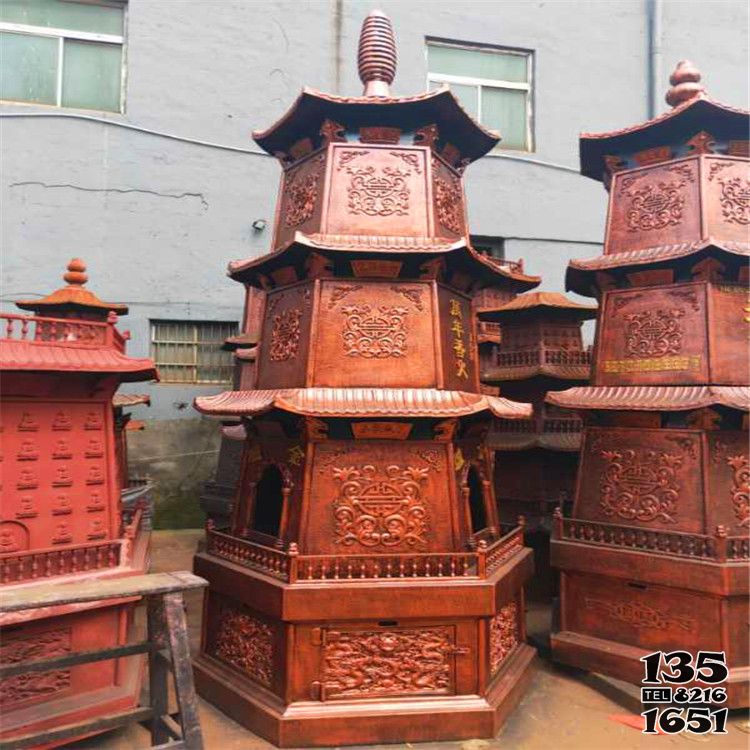 佛塔雕塑-寺院宗祠多層鑄銅化寶焚經元寶佛塔香爐雕塑 佛塔雕塑-寺院宗祠多層鑄銅化寶焚經元寶佛塔香爐雕塑