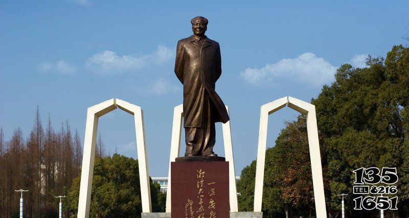 毛澤東雕塑-廣場銅雕世界偉大領袖毛澤東雕塑 毛澤東雕塑-廣場銅雕世界偉大領袖毛澤東雕塑