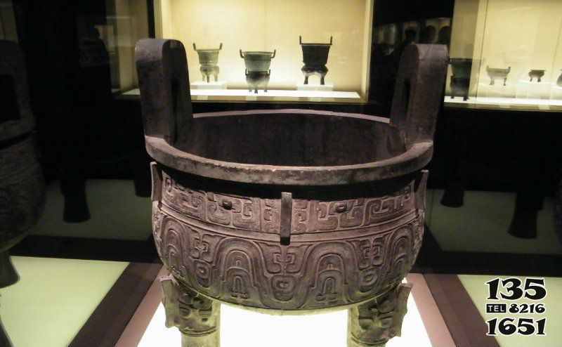 鼎雕塑-博物館青銅古代文物景觀鼎雕塑 鼎雕塑-博物館青銅古代文物景觀鼎雕塑