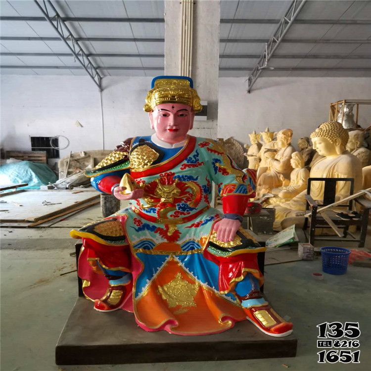馬王爺雕塑-寺廟大型仿真人物景觀玻璃鋼彩繪馬王爺雕塑 馬王爺雕塑-寺廟大型仿真人物景觀玻璃鋼彩繪馬王爺雕塑高清圖片