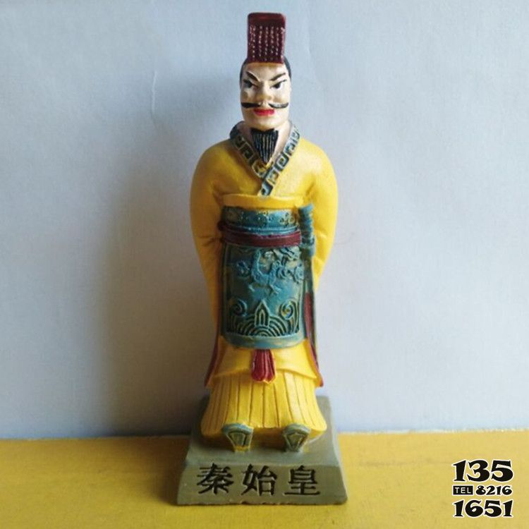秦始皇雕塑-景區園林玻璃鋼彩繪秦始皇雕塑 秦始皇雕塑-景區園林玻璃鋼彩繪秦始皇雕塑高清圖片