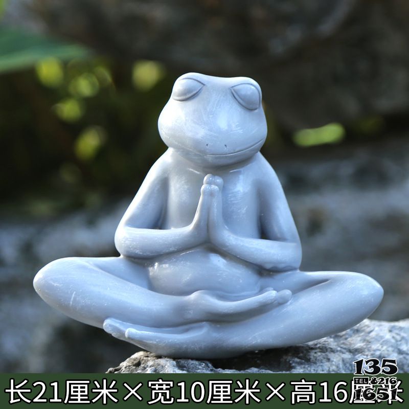 青蛙雕塑-花園不銹鋼盤腿青蛙雕塑 青蛙雕塑-花園不銹鋼盤腿青蛙雕塑高清圖片