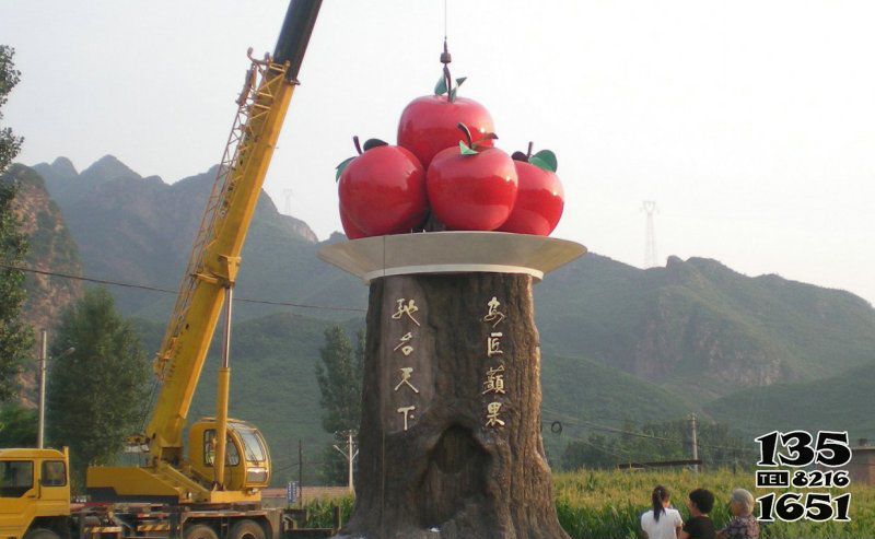 蘋果雕塑-鄉(xiāng)村農(nóng)場卡通玻璃鋼鋼蘋果雕塑 蘋果雕塑-鄉(xiāng)村農(nóng)場卡通玻璃鋼鋼蘋果雕塑高清圖片