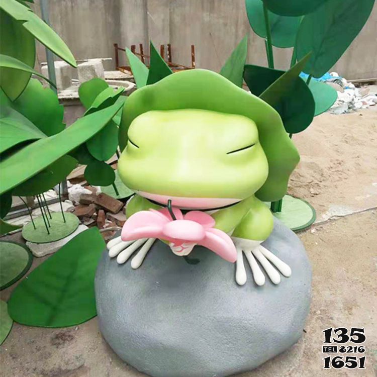 青蛙雕塑-室內(nèi)一只玻璃鋼抽象青蛙雕塑 青蛙雕塑-室內(nèi)一只玻璃鋼抽象青蛙雕塑高清圖片
