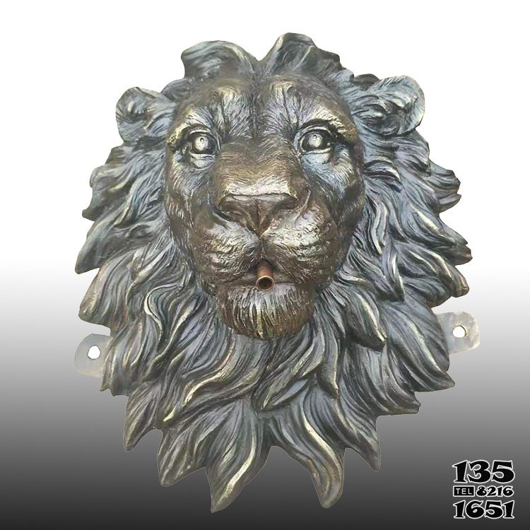 獅子雕塑-玻璃鋼頭像浮雕門上獅子雕塑 獅子雕塑-玻璃鋼頭像浮雕門上獅子雕塑高清圖片