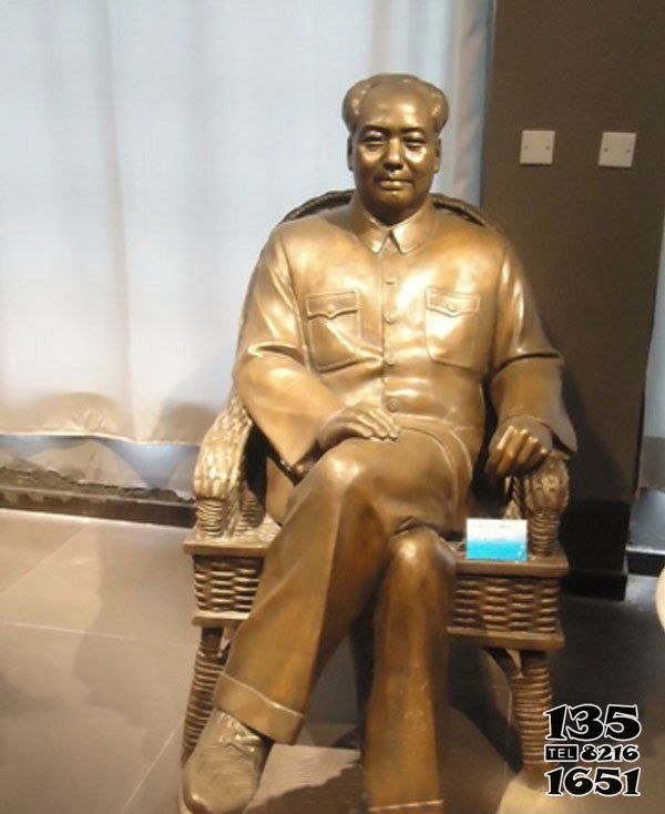 毛澤東雕塑-紀念館純銅打造坐著的毛主席毛澤東雕塑 毛澤東雕塑-紀念館純銅打造坐著的毛主席毛澤東雕塑高清圖片