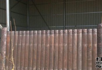 書簡雕塑-銅雕創意噴金烤漆書簡雕塑
