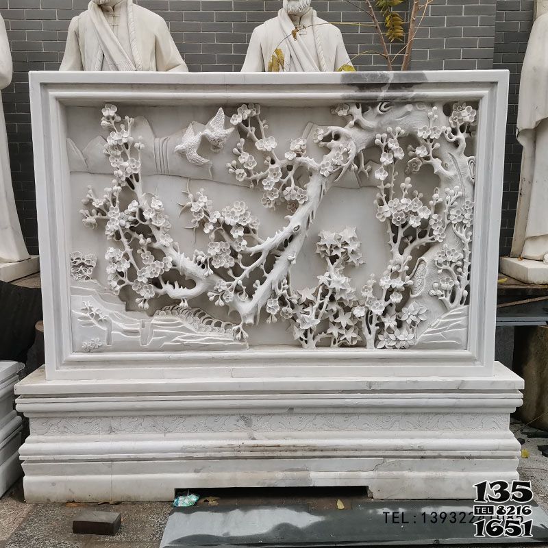 影壁雕塑-庭院浮雕影壁裝飾壁畫墻畫 影壁雕塑-庭院浮雕影壁裝飾壁畫墻畫高清圖片