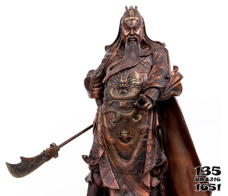 關(guān)公雕塑-景區(qū)寺廟大型銅雕拿刀的關(guān)公雕塑 關(guān)公雕塑-景區(qū)寺廟大型銅雕拿刀的關(guān)公雕塑高清圖片