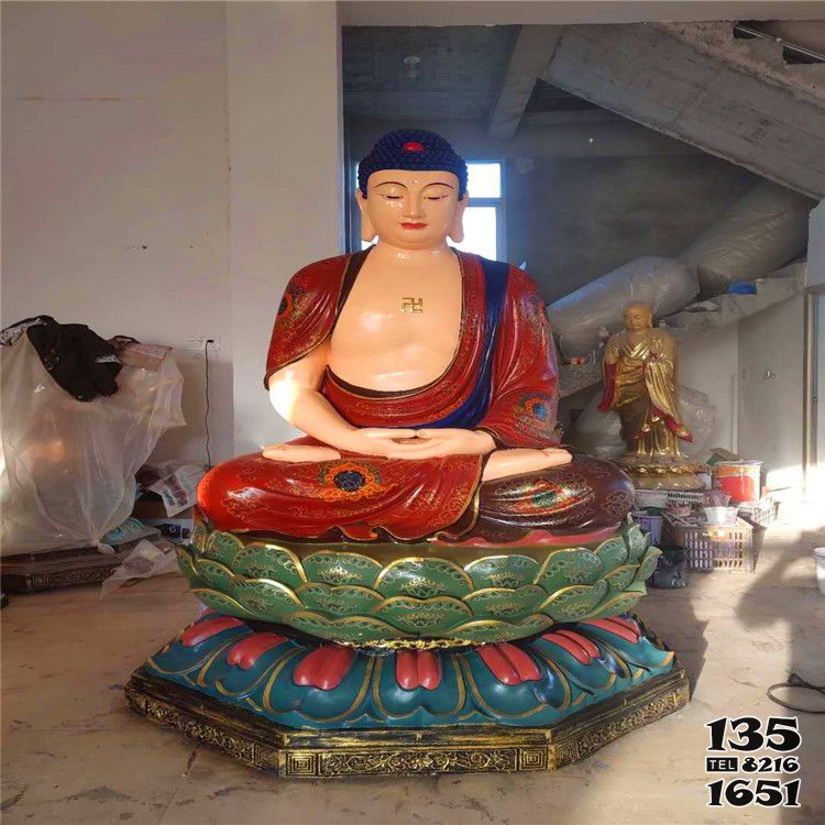 三圣雕塑-寺廟玻璃鋼彩繪大型景觀裝飾品三圣雕塑 三圣雕塑-寺廟玻璃鋼彩繪大型景觀裝飾品三圣雕塑高清圖片
