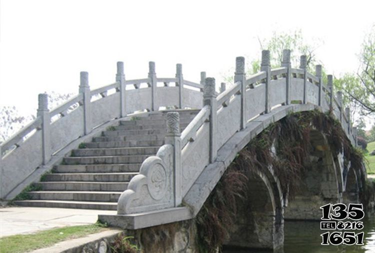 石橋雕塑-景點石拱橋大理石欄桿雕塑 石橋雕塑-景點石拱橋大理石欄桿雕塑高清圖片