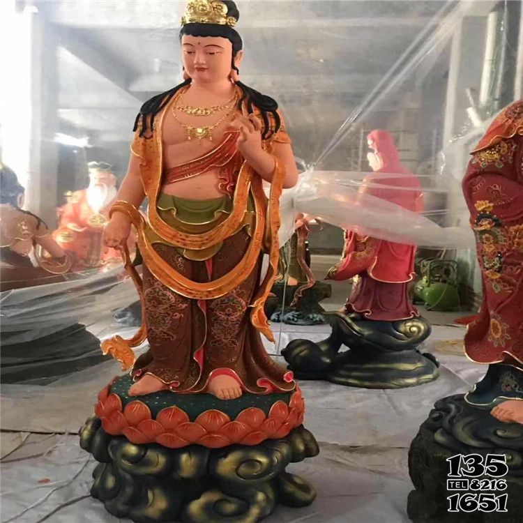 觀音雕塑-玻璃鋼彩繪寺廟供奉菩薩觀音雕塑 觀音雕塑-玻璃鋼彩繪寺廟供奉菩薩觀音雕塑高清圖片
