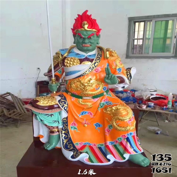 馬王爺雕塑-玻璃鋼彩繪景區寺廟供奉神佛馬王爺雕塑 馬王爺雕塑-玻璃鋼彩繪景區寺廟供奉神佛馬王爺雕塑高清圖片