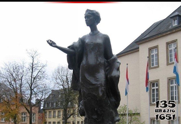 美女雕塑-廣場銅雕西方美女雕塑 美女雕塑-廣場銅雕西方美女雕塑高清圖片