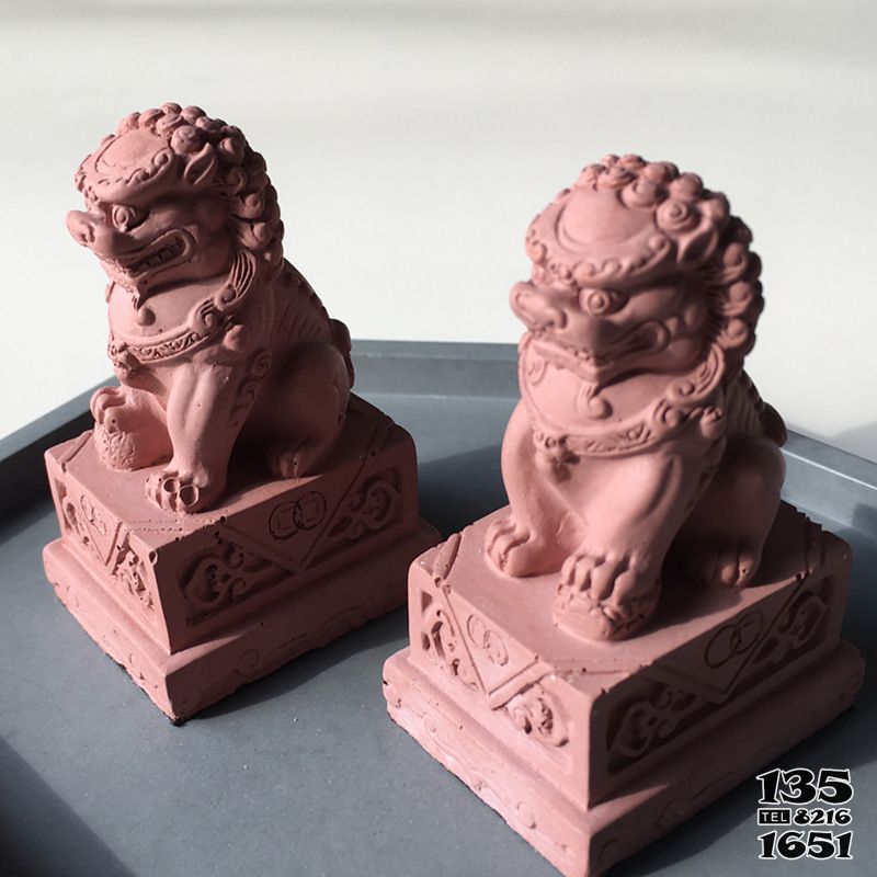 獅子雕塑-晚霞紅石雕創(chuàng)意庭院戶外仿真獅子雕塑 獅子雕塑-晚霞紅石雕創(chuàng)意庭院戶外仿真獅子雕塑高清圖片