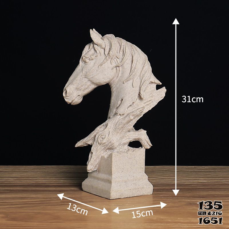 馬雕塑-室內創意漢白玉石雕頭像馬雕塑 馬雕塑-室內創意漢白玉石雕頭像馬雕塑高清圖片