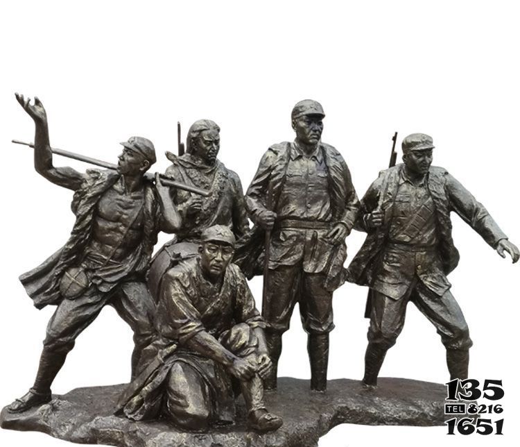 八路軍雕塑-景區(qū)仿真人物打仗的八路軍雕塑 八路軍雕塑-景區(qū)仿真人物打仗的八路軍雕塑高清圖片