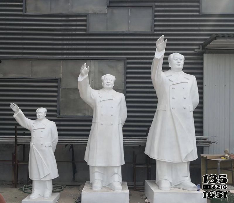 毛澤東雕塑-揮手毛主席校園偉人石雕毛澤東雕塑 毛澤東雕塑-揮手毛主席校園偉人石雕毛澤東雕塑高清圖片