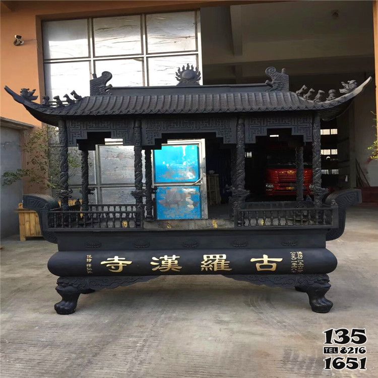 香爐雕塑-八龍柱道觀寺院燒紙祈福香爐雕塑 香爐雕塑-八龍柱道觀寺院燒紙祈福香爐雕塑高清圖片