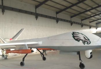 飛機雕塑-廠房創意仿真老鷹號飛機雕塑