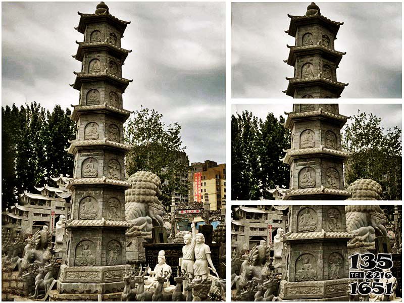 佛塔雕塑-青石浮雕佛像寺院佛塔 佛塔雕塑-青石浮雕佛像寺院佛塔高清圖片