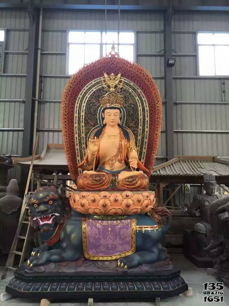三圣雕塑-玻璃鋼彩繪創意佛像三圣雕塑 三圣雕塑-玻璃鋼彩繪創意佛像三圣雕塑高清圖片