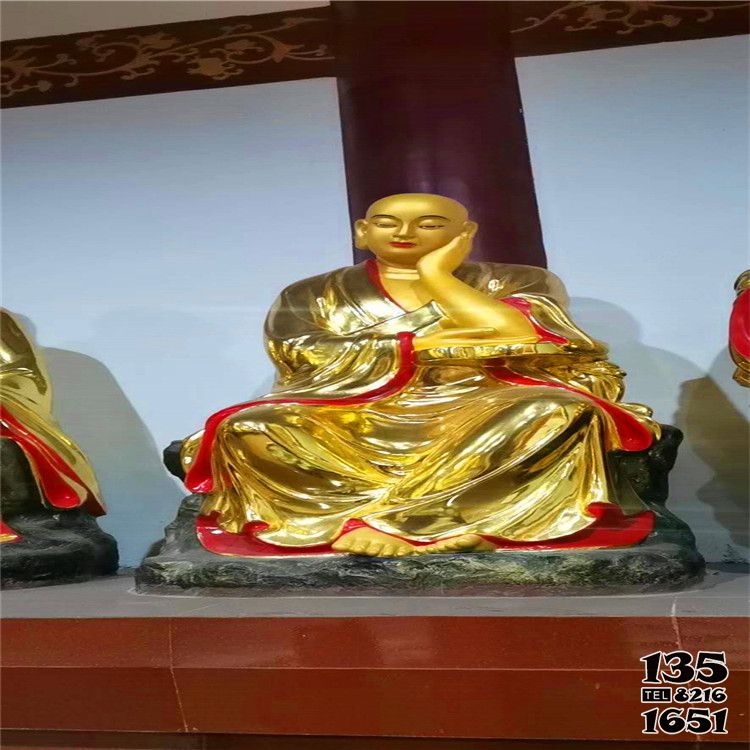 十八羅漢雕塑-寺廟睡佛玻璃鋼彩繪十八羅漢雕塑 十八羅漢雕塑-寺廟睡佛玻璃鋼彩繪十八羅漢雕塑高清圖片