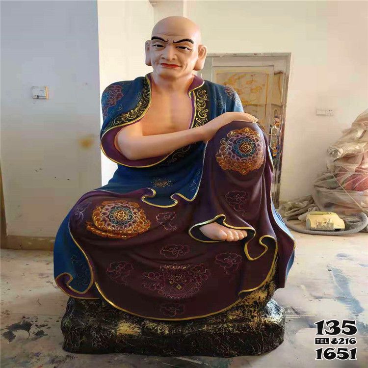 十八羅漢雕塑-宗教廟宇玻璃鋼彩繪大型景觀十八羅漢雕塑 十八羅漢雕塑-宗教廟宇玻璃鋼彩繪大型景觀十八羅漢雕塑高清圖片